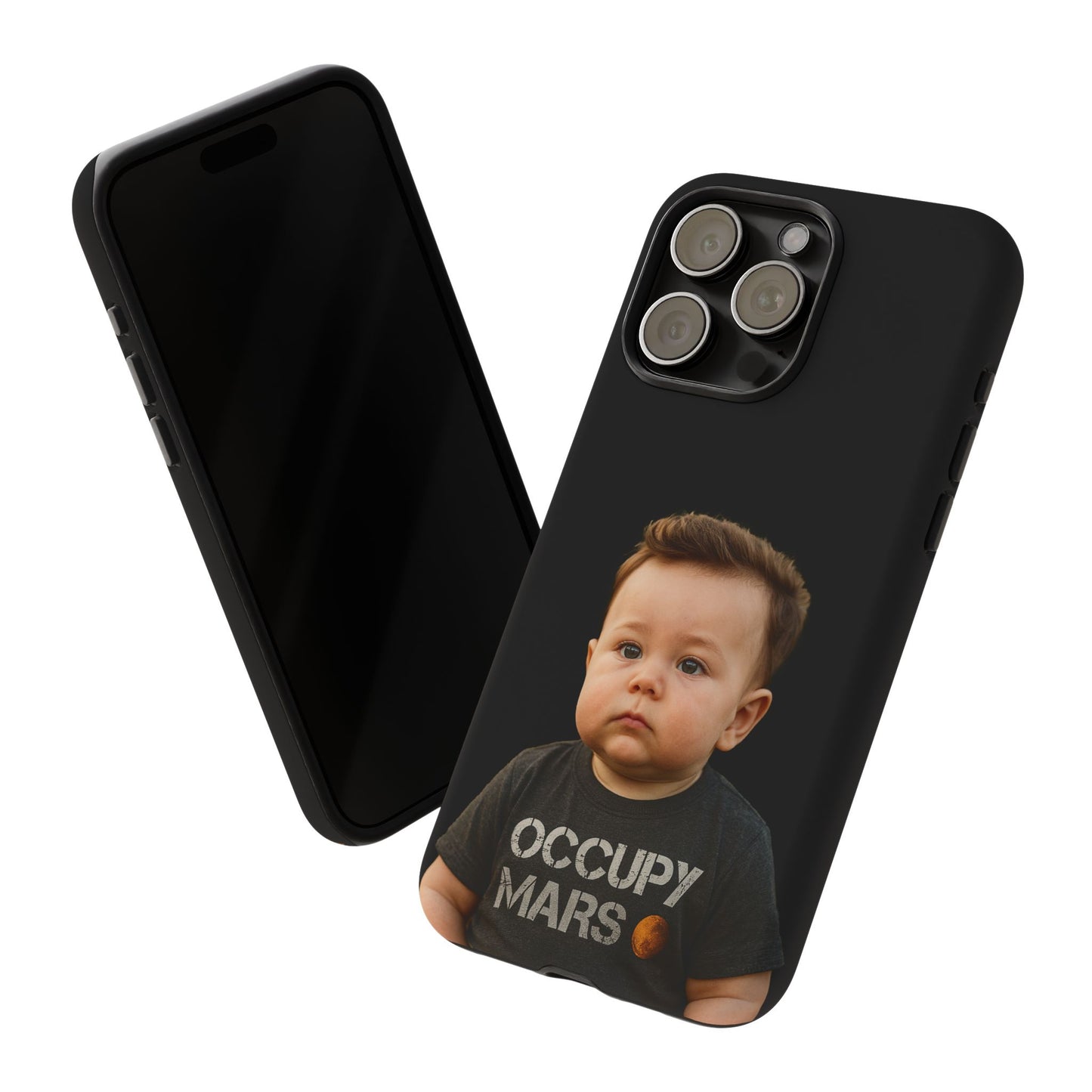 Pocket Payload: Dual-Layer Mars Readiness Phone Case - Elon Musk