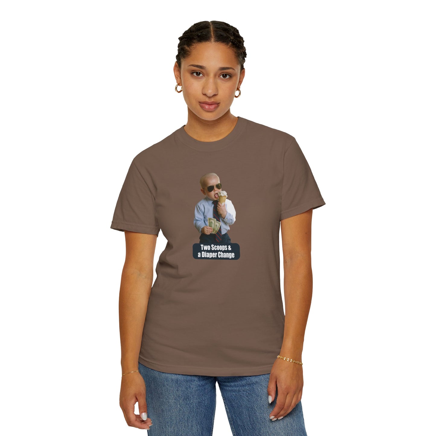 Two Scoops & a Diaper Change – Joe Biden Presidential Tee