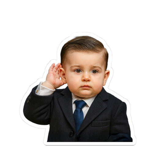 Like Father, Like Son Sticker - Barron Trump