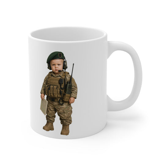 Mess Hall Mug - Army Modern Green Beret Communications Specialist