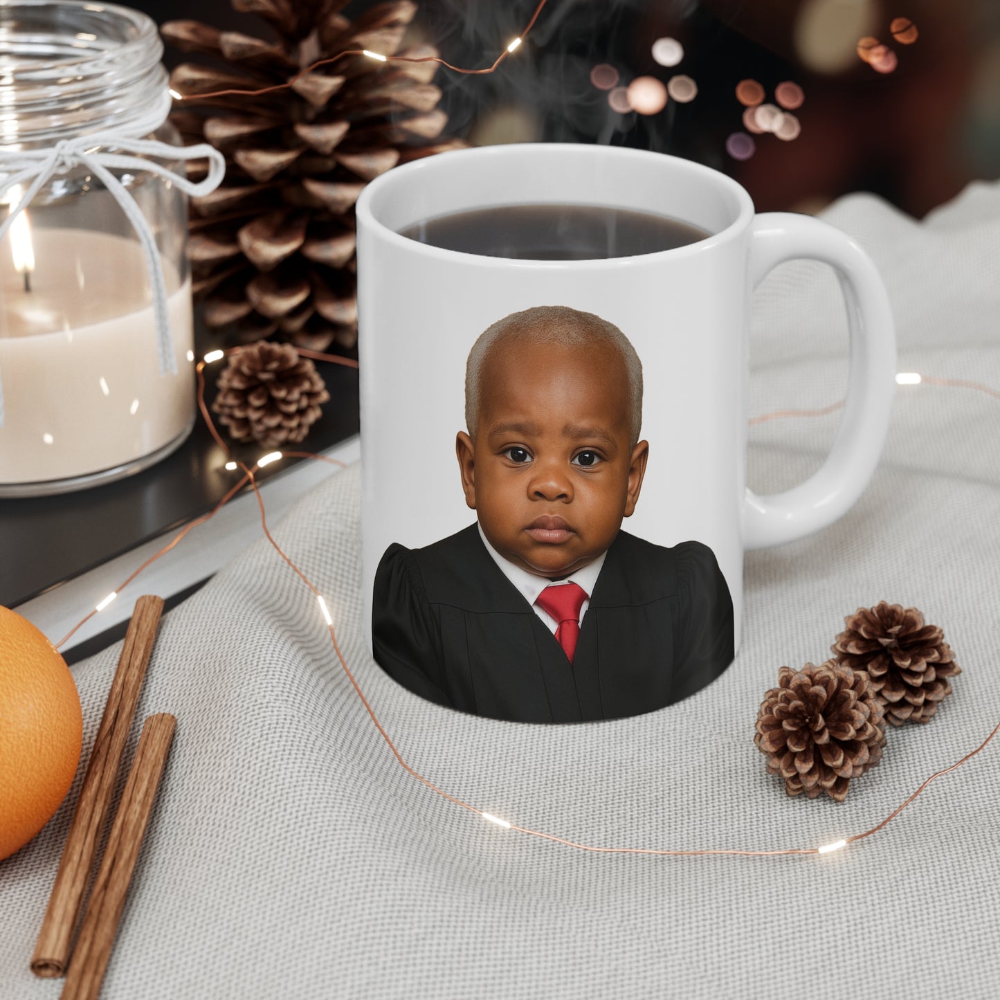 I Don't Grandstand, I Sip Mug - Justice Clarence Thomas