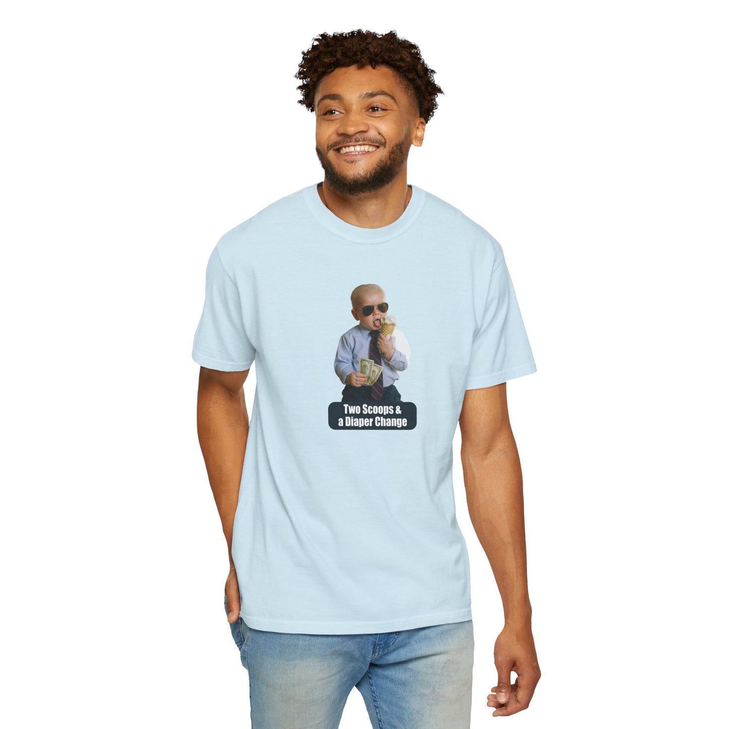Two Scoops & a Diaper Change – Joe Biden Presidential Tee