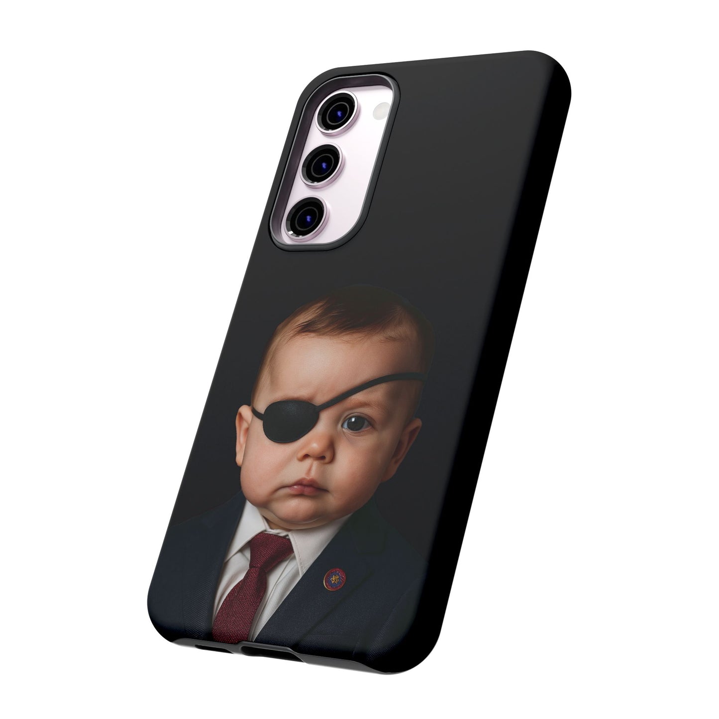 “One Eye on Freedom, One on Your Notifications”