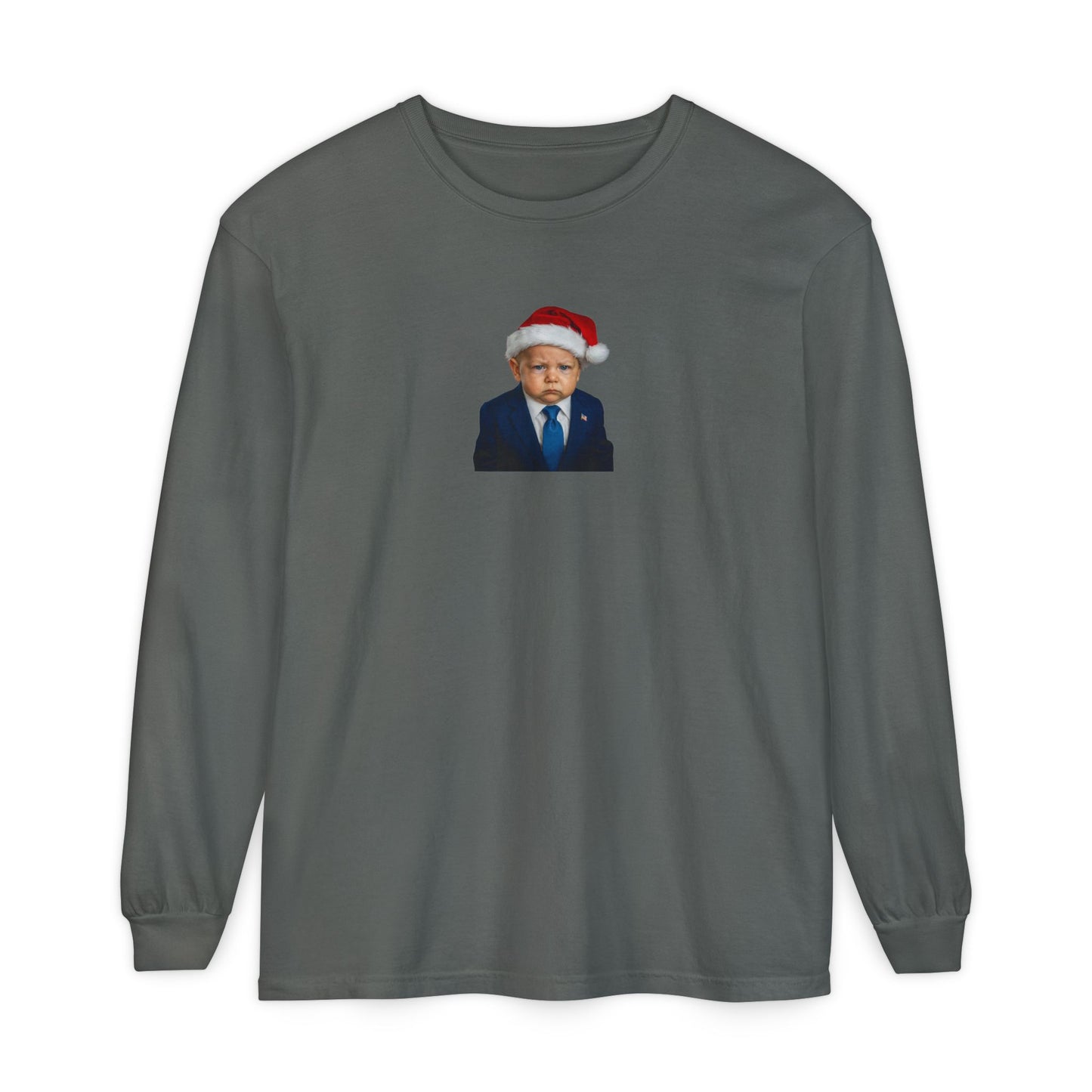Make Christmas Great Again Long Sleeve Shirt - Donald J. Trump