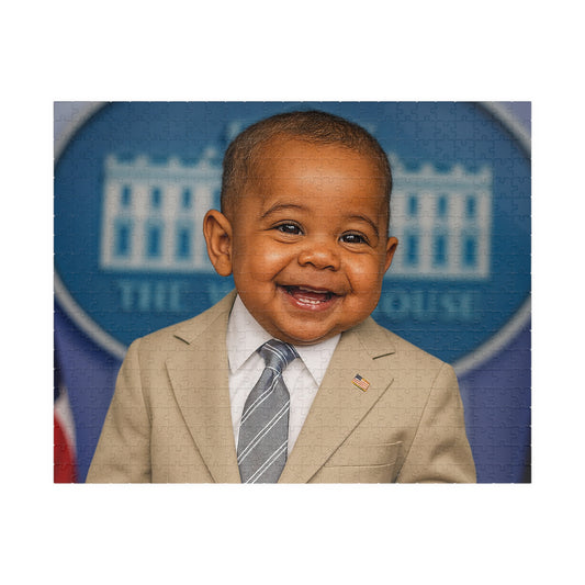 Executive Drip: Baby Obama Tan Suit Puzzle (520 Pieces)