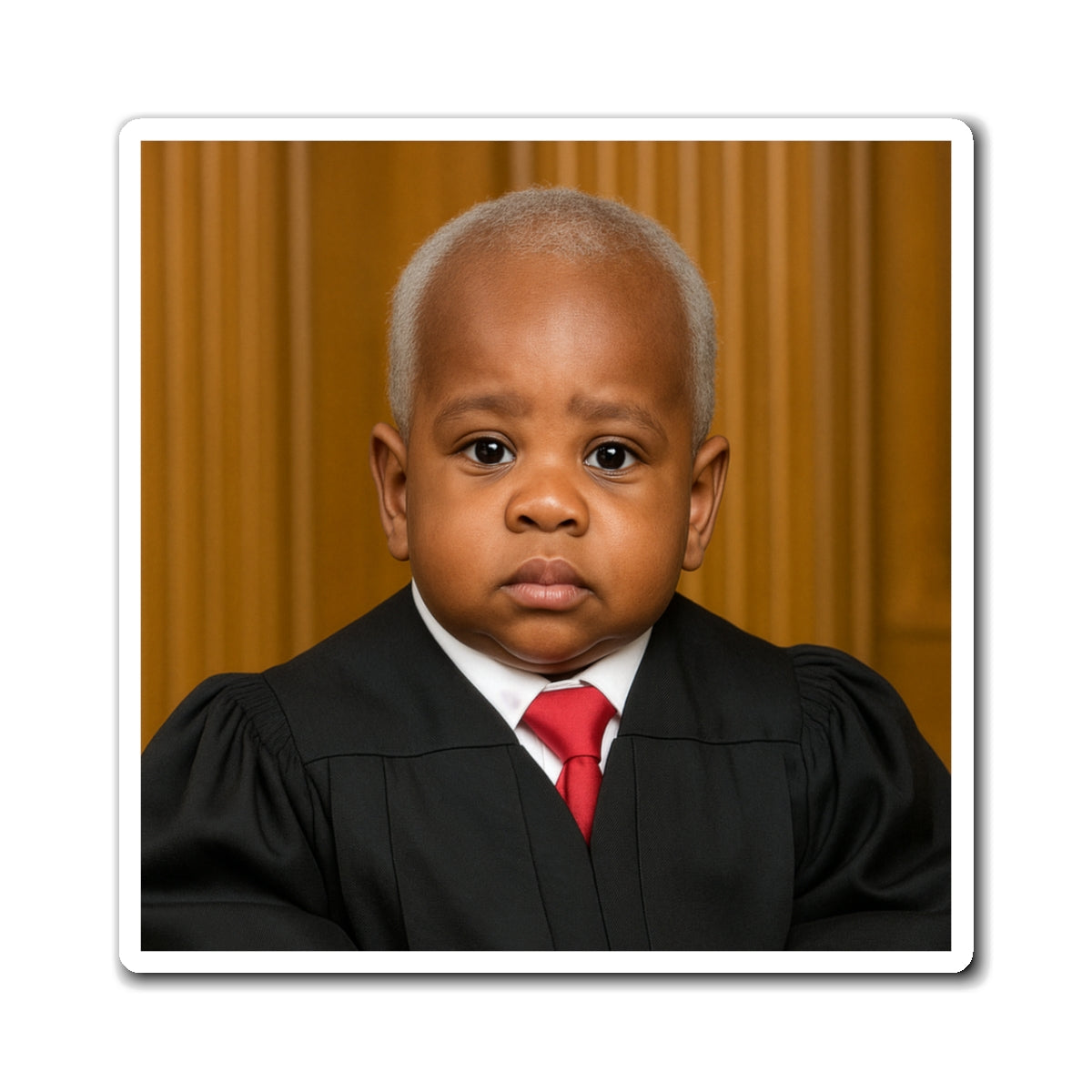 Fridge, I Concur Magnet - Justice Clarence Thomas