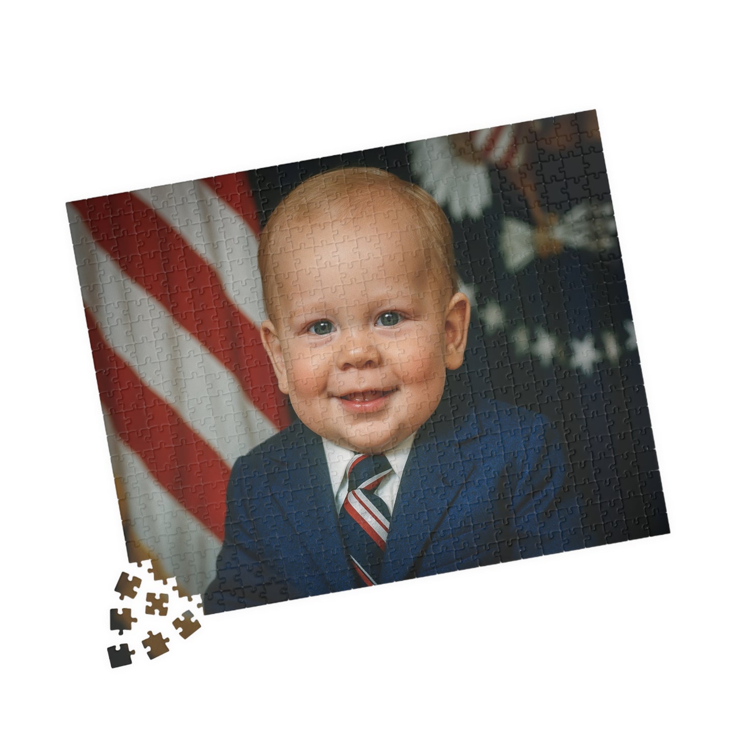 Pardon My Puzzle (520 Pieces) - Gerald R. Ford