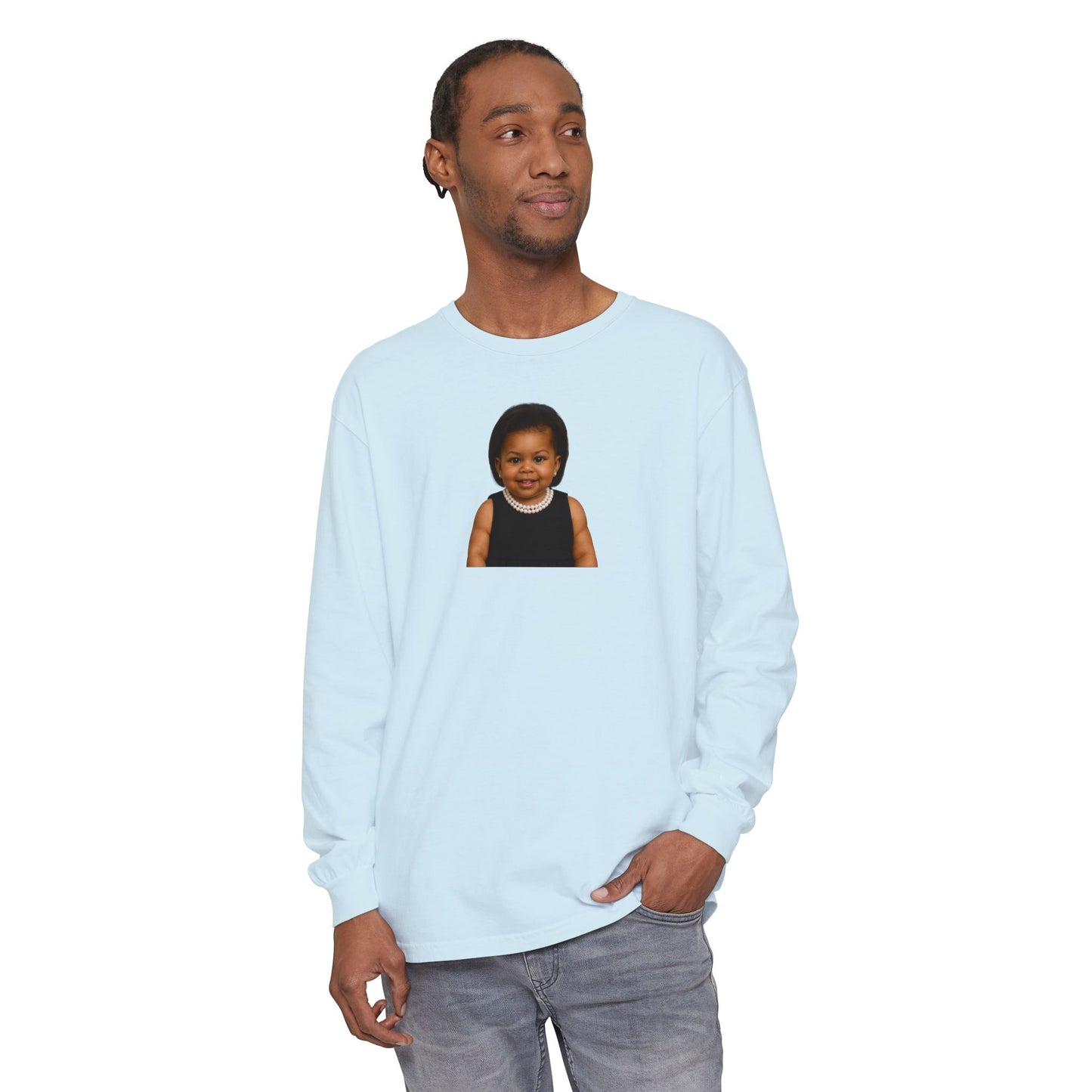 Hopeful Long Sleeve Shirt - Michelle Obama