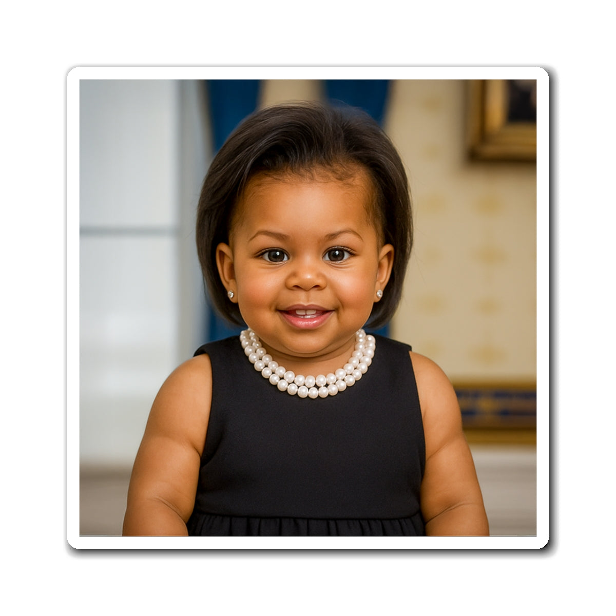 Fridge Goals Magnet - Michelle Obama