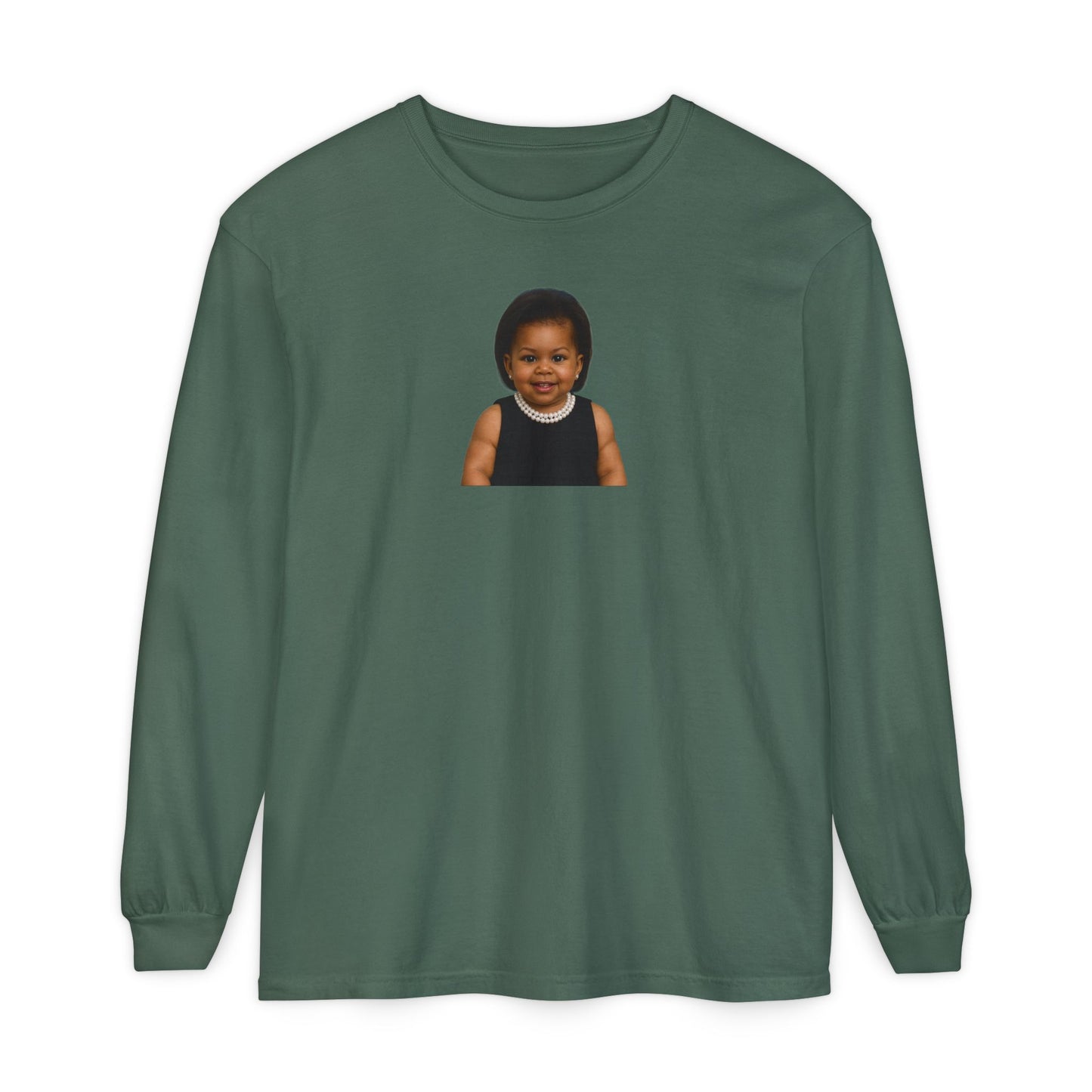 Hopeful Long Sleeve Shirt - Michelle Obama