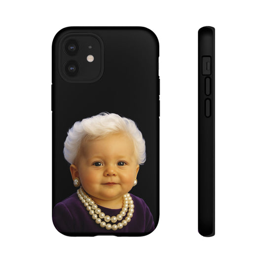 Call Me Old-Fashioned Phone Case - Barbara Bush
