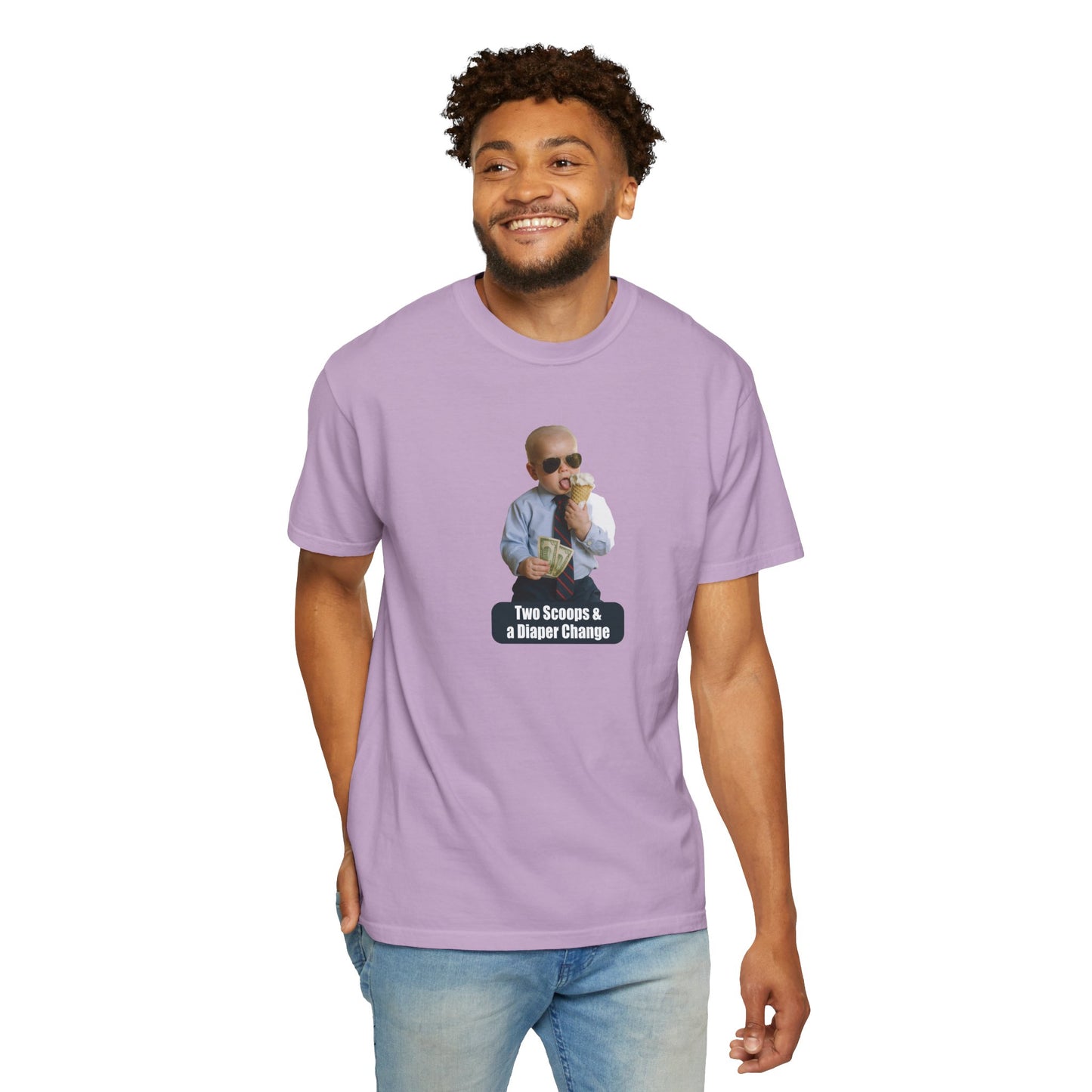 Two Scoops & a Diaper Change – Joe Biden Presidential Tee