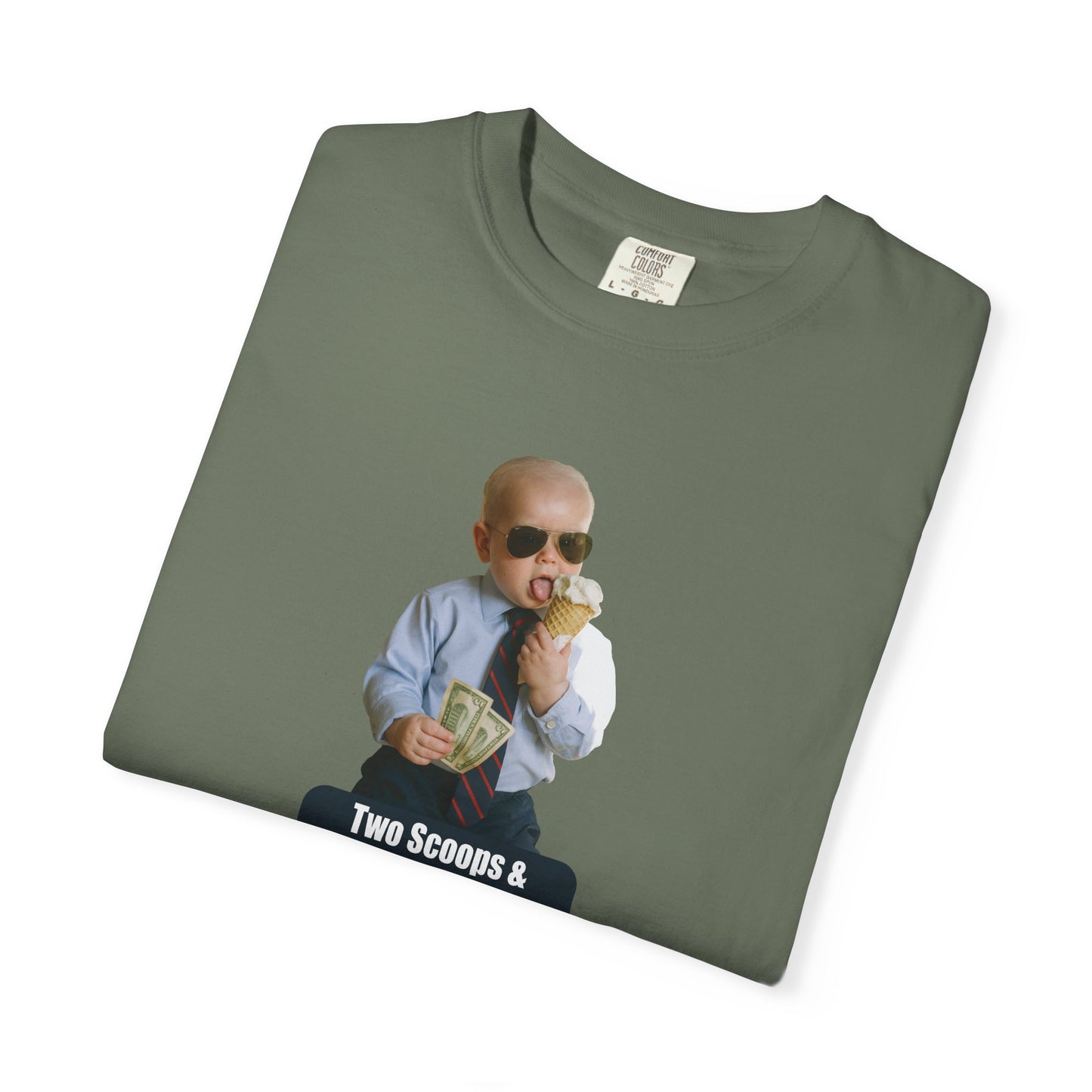 Two Scoops & a Diaper Change – Joe Biden Presidential Tee