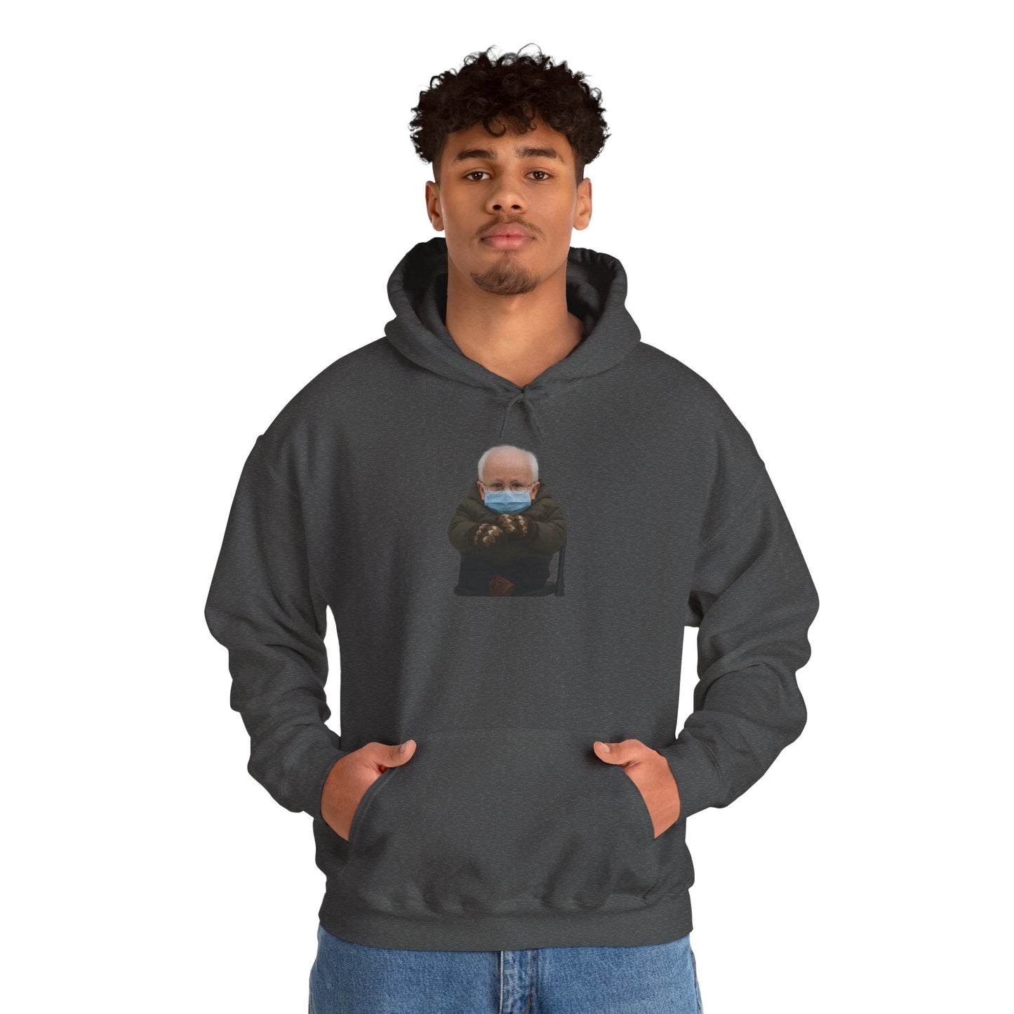 Mittens Hoodie -  Bernie Sanders