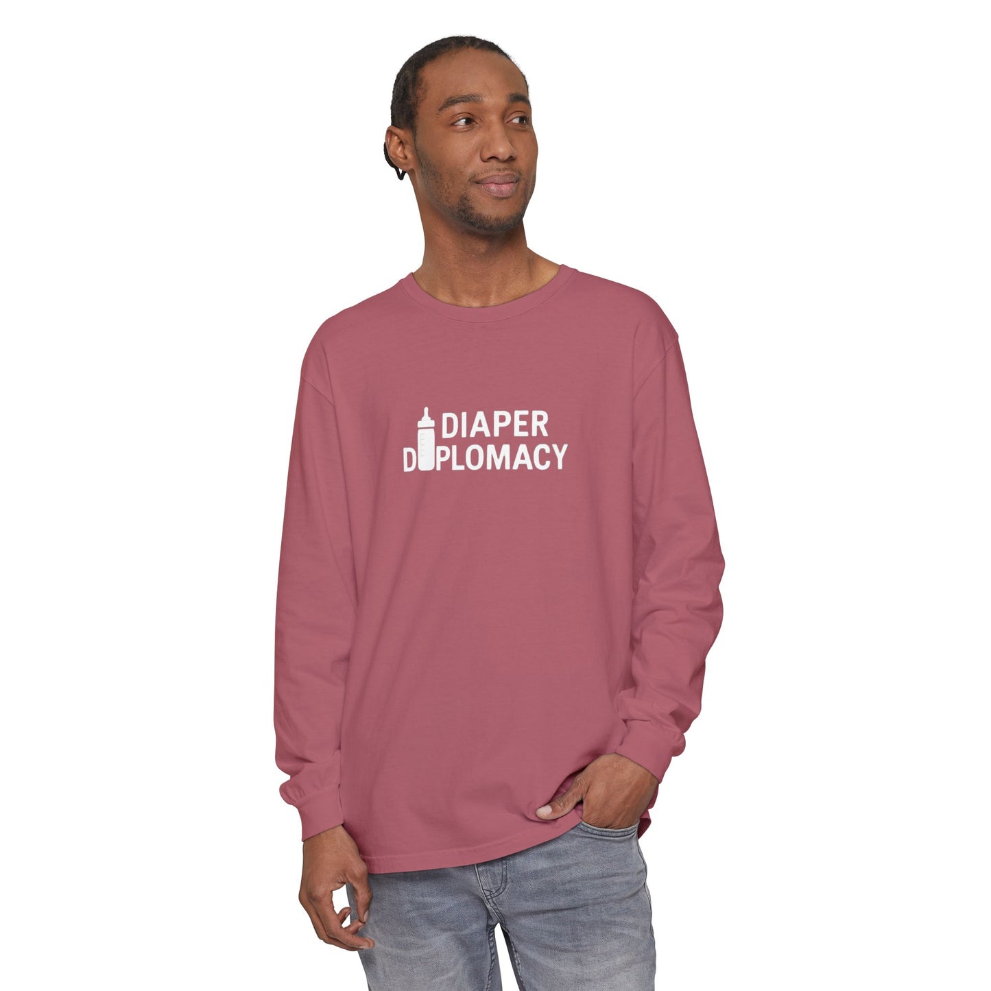 Diaper Diplomacy — Podium Baby Long Sleeve Tee