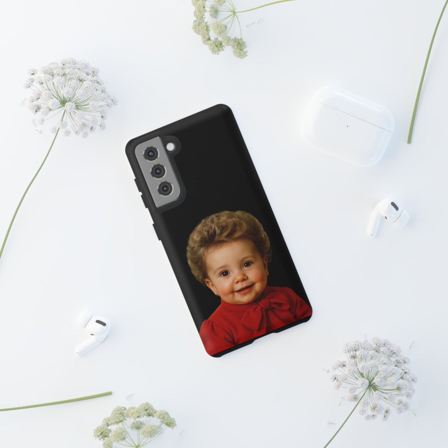 "Just Say No (to Cracks)" Phone Case - Nancy Reagan