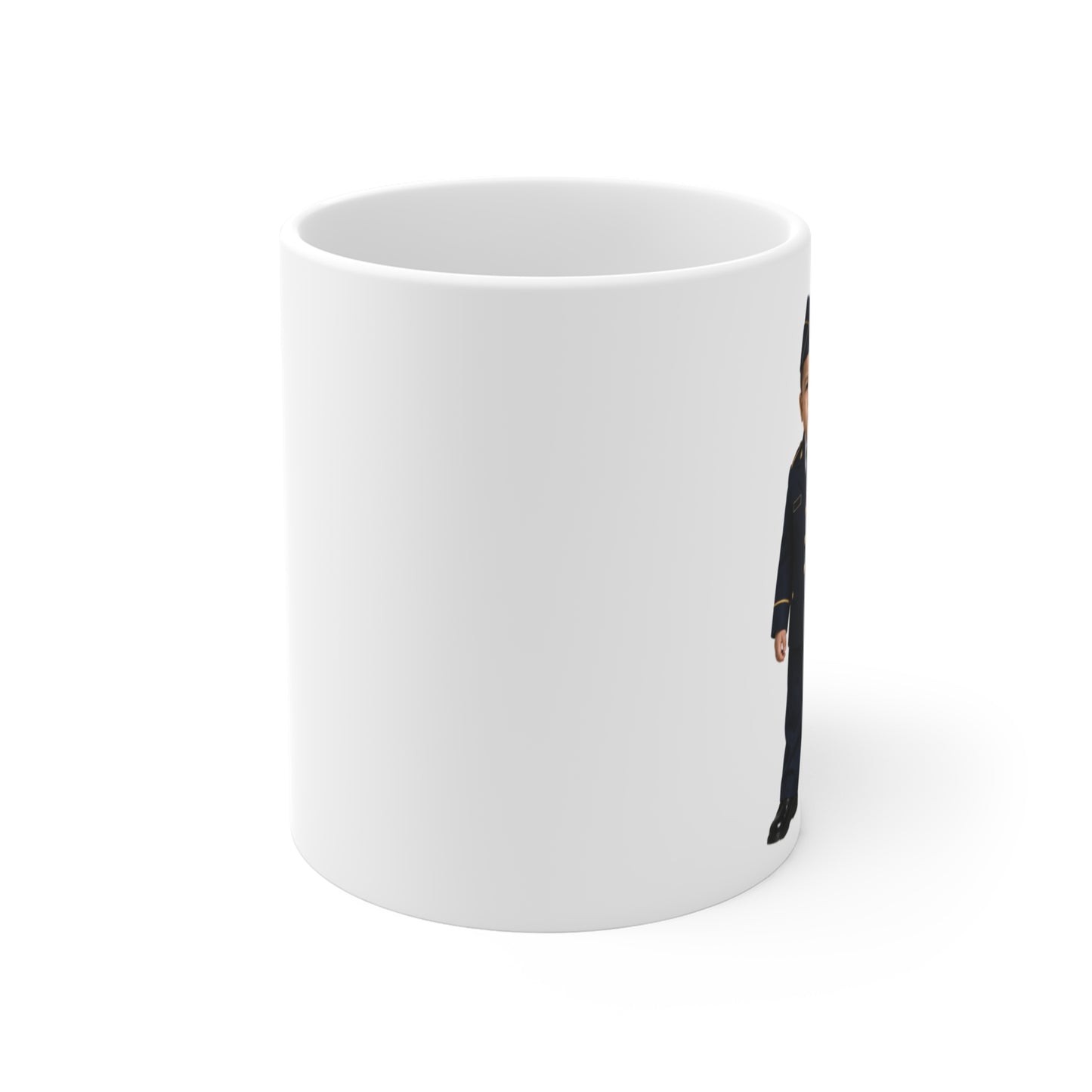 Reveille Roast Mug - Army Modern Dress Uniform Asian Male