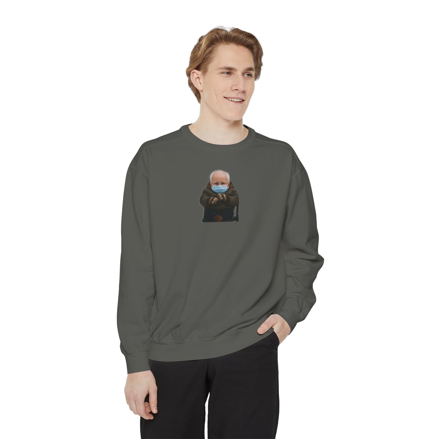 Mittens Crewneck Sweatshirt -Bernie Sanders