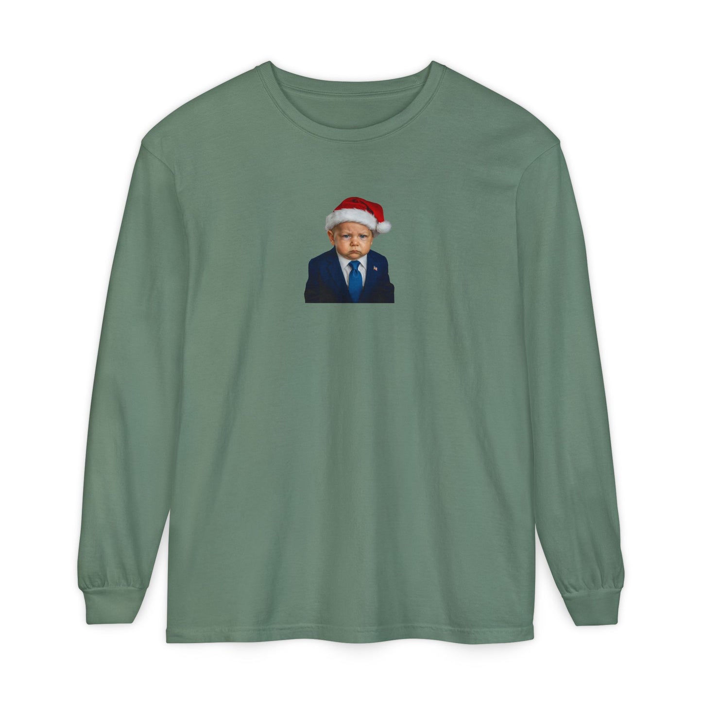 Make Christmas Great Again Long Sleeve Shirt - Donald J. Trump