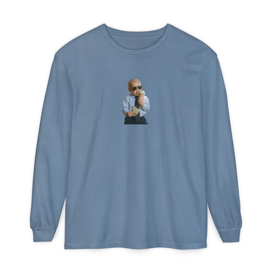 Just a Kid From Scranton...With Ice Cream Long Sleeve Shirt - Joe Biden