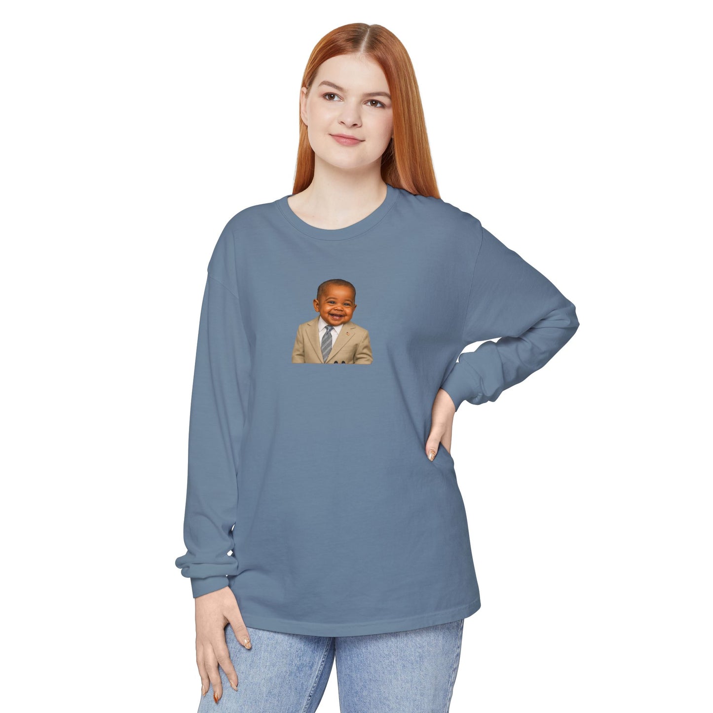 "Yes We Tan" Long Sleeve Shirt - Barack Obama
