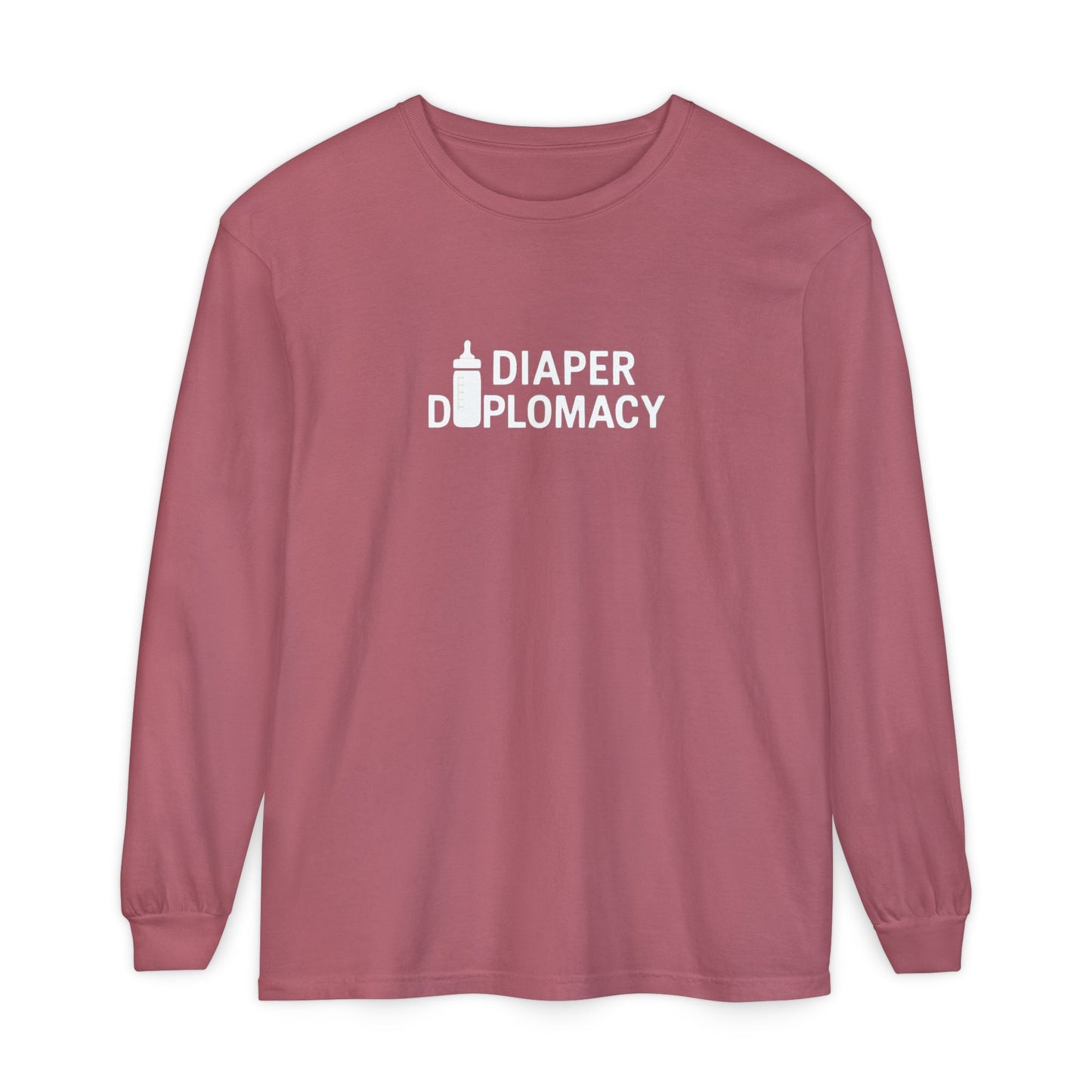 Diaper Diplomacy — Podium Baby Long Sleeve Tee