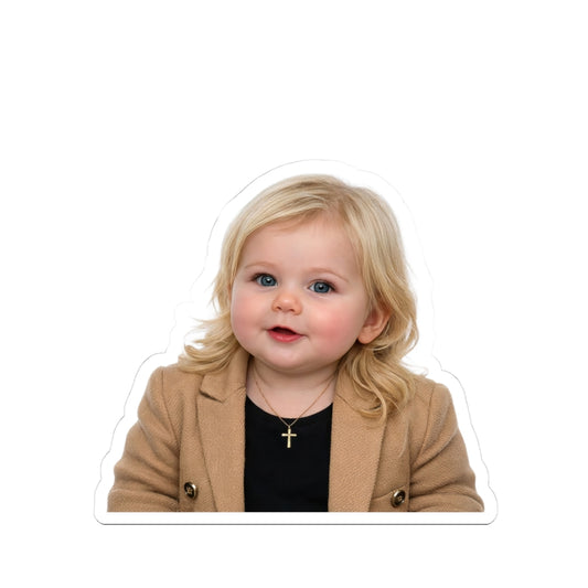 Press Badge Sticker - Karoline Leavitt