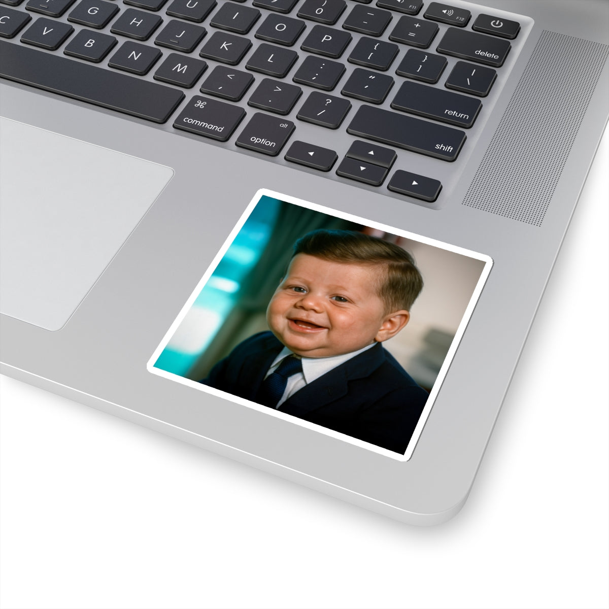 New Frontier, New Laptop Sticker - John F. Kennedy