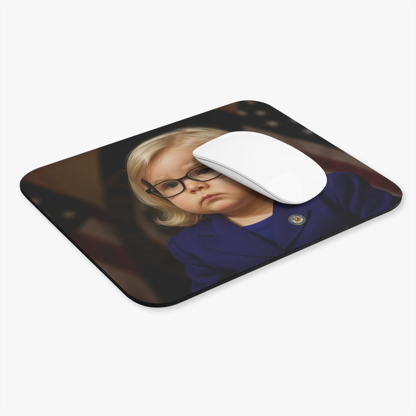 Cursor With A Code Mouse Pad - Liz Cheney