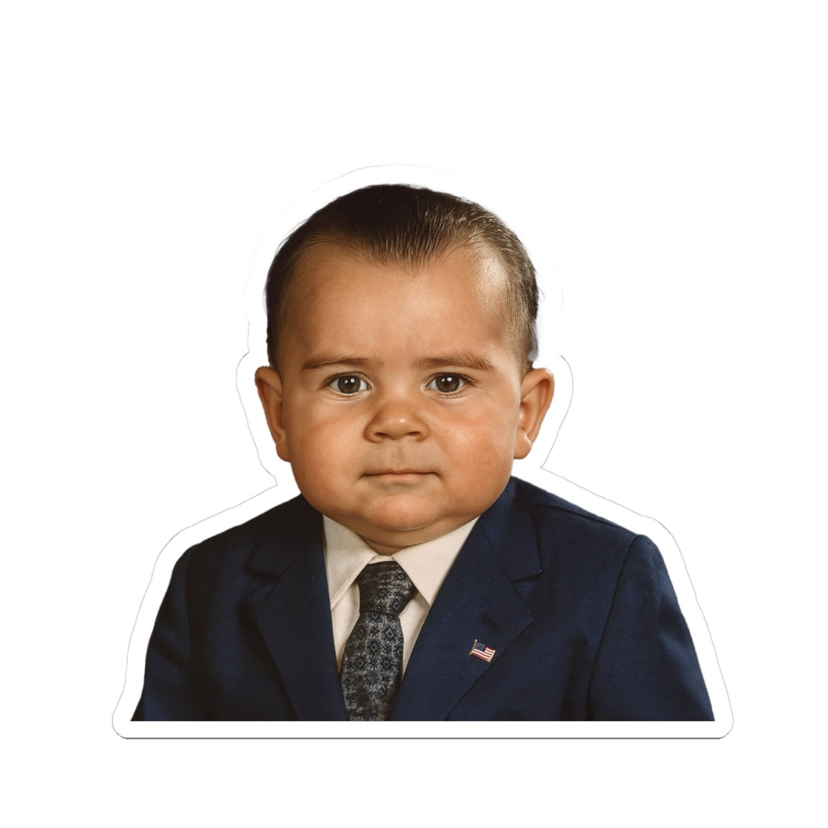 Stick With Me, America Sticker - Richard Nixon