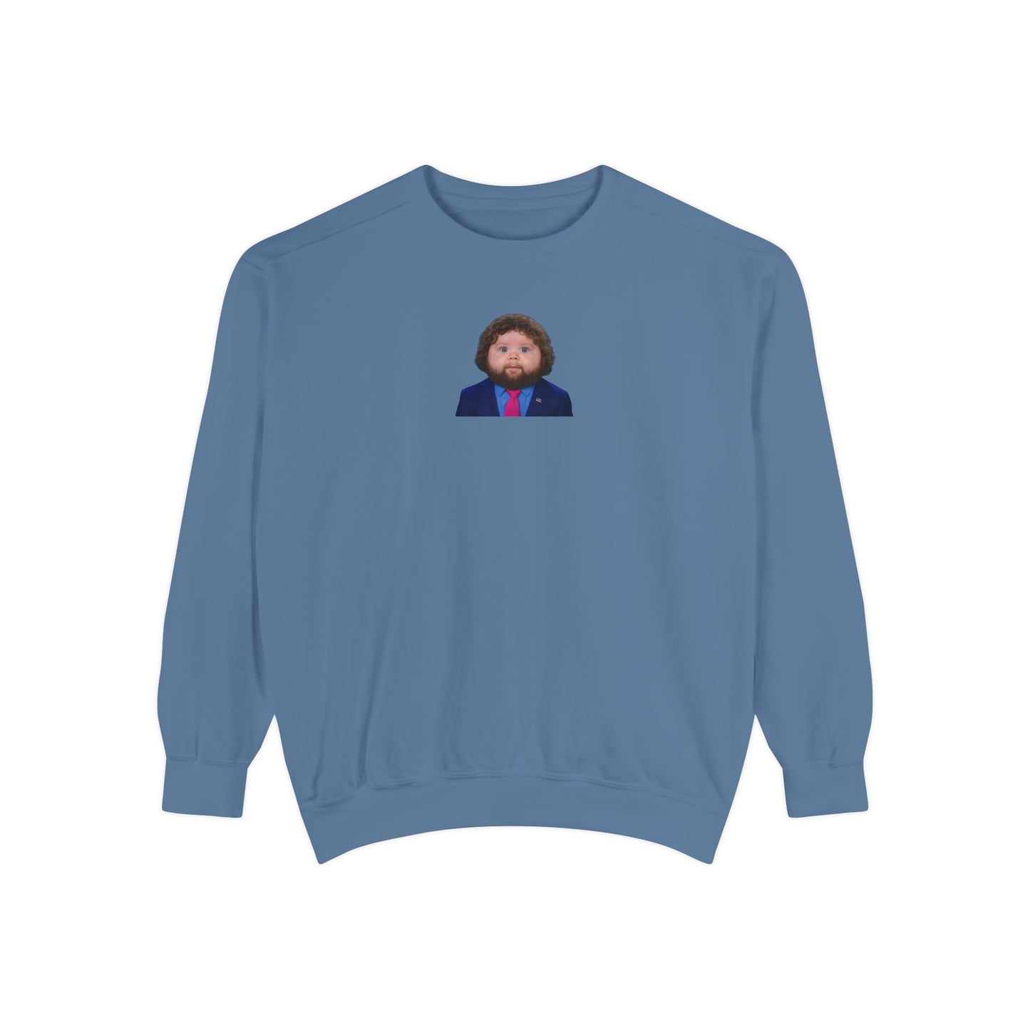 Unholy Mullet That Defies Physics Crewneck Sweatshirt - JD Vance