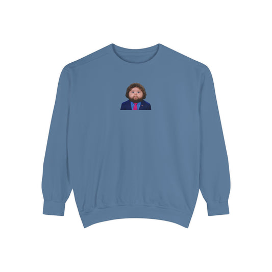 Unholy Mullet That Defies Physics Crewneck Sweatshirt - JD Vance