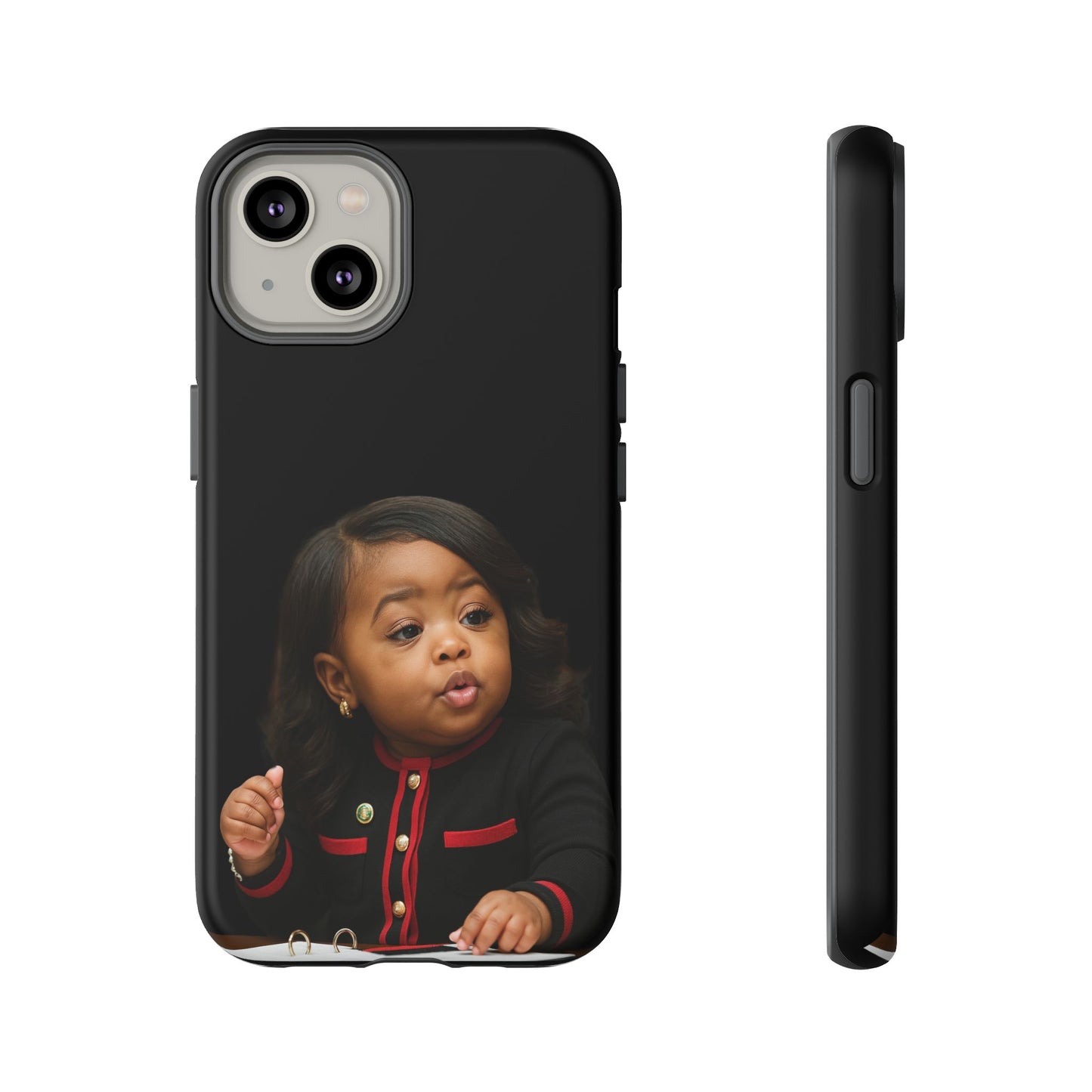 Glossed Up + Ready for the Group Chat Phone Case - Jasmine Crockett
