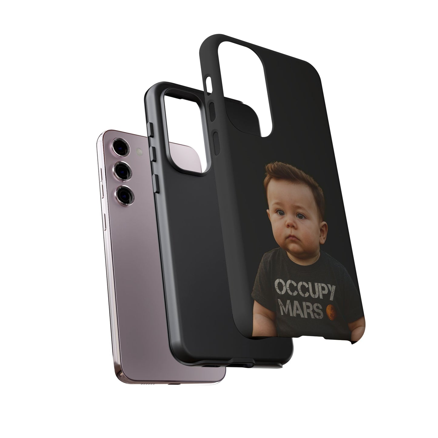 Pocket Payload: Dual-Layer Mars Readiness Phone Case - Elon Musk