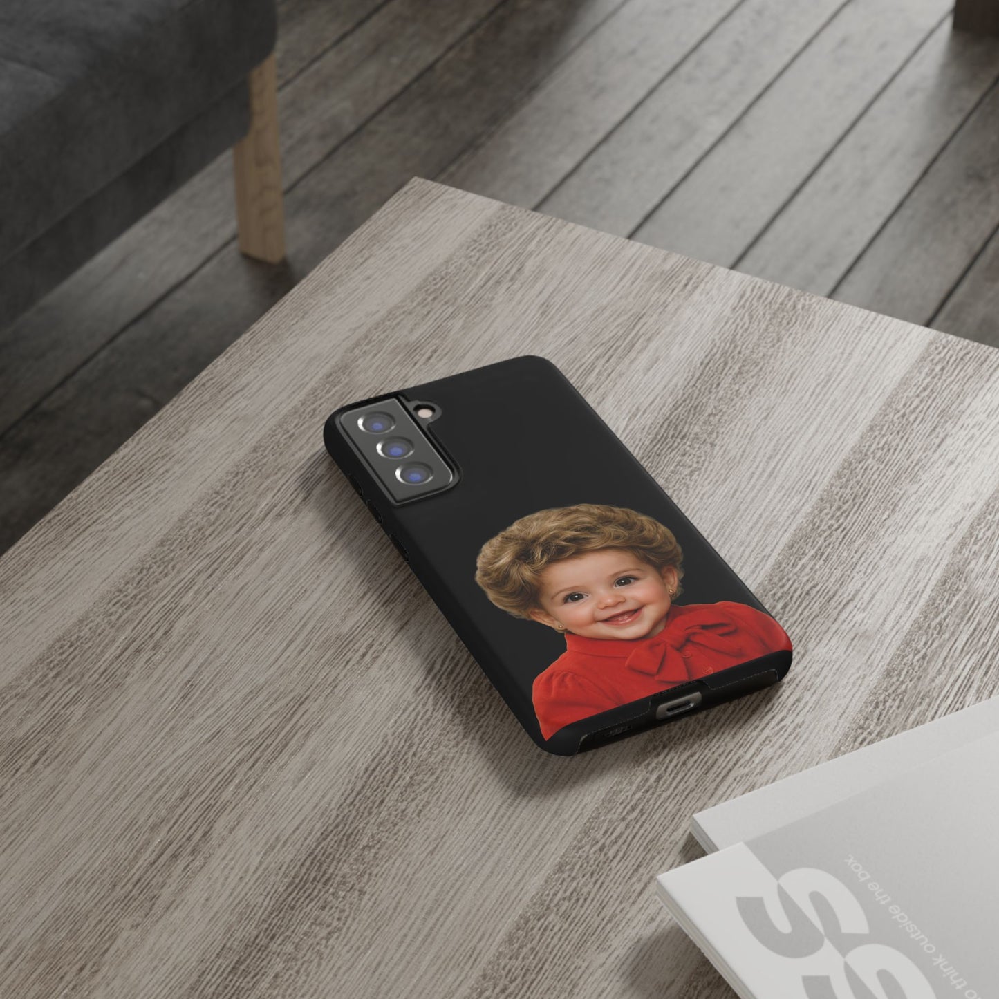 "Just Say No (to Cracks)" Phone Case - Nancy Reagan