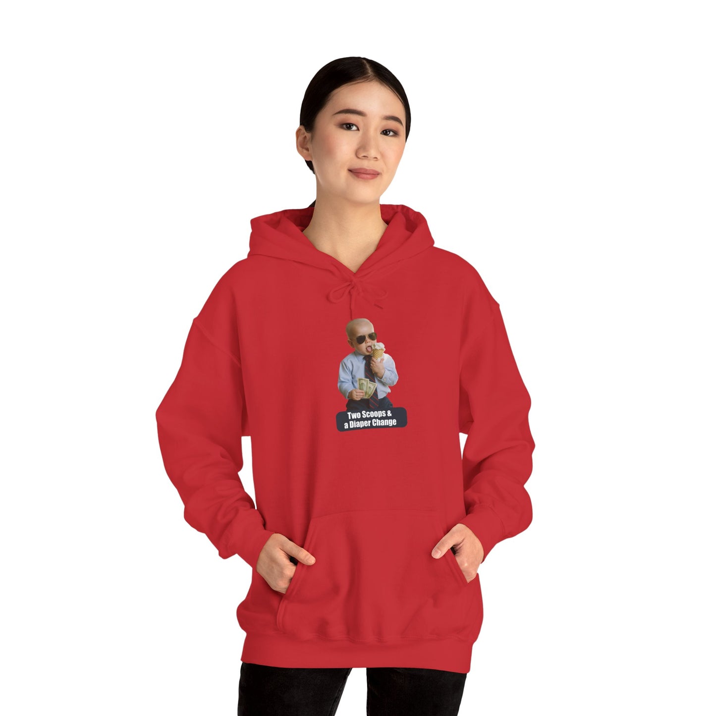 Two Scoops & a Diaper Change Hoodie -  Joe Biden