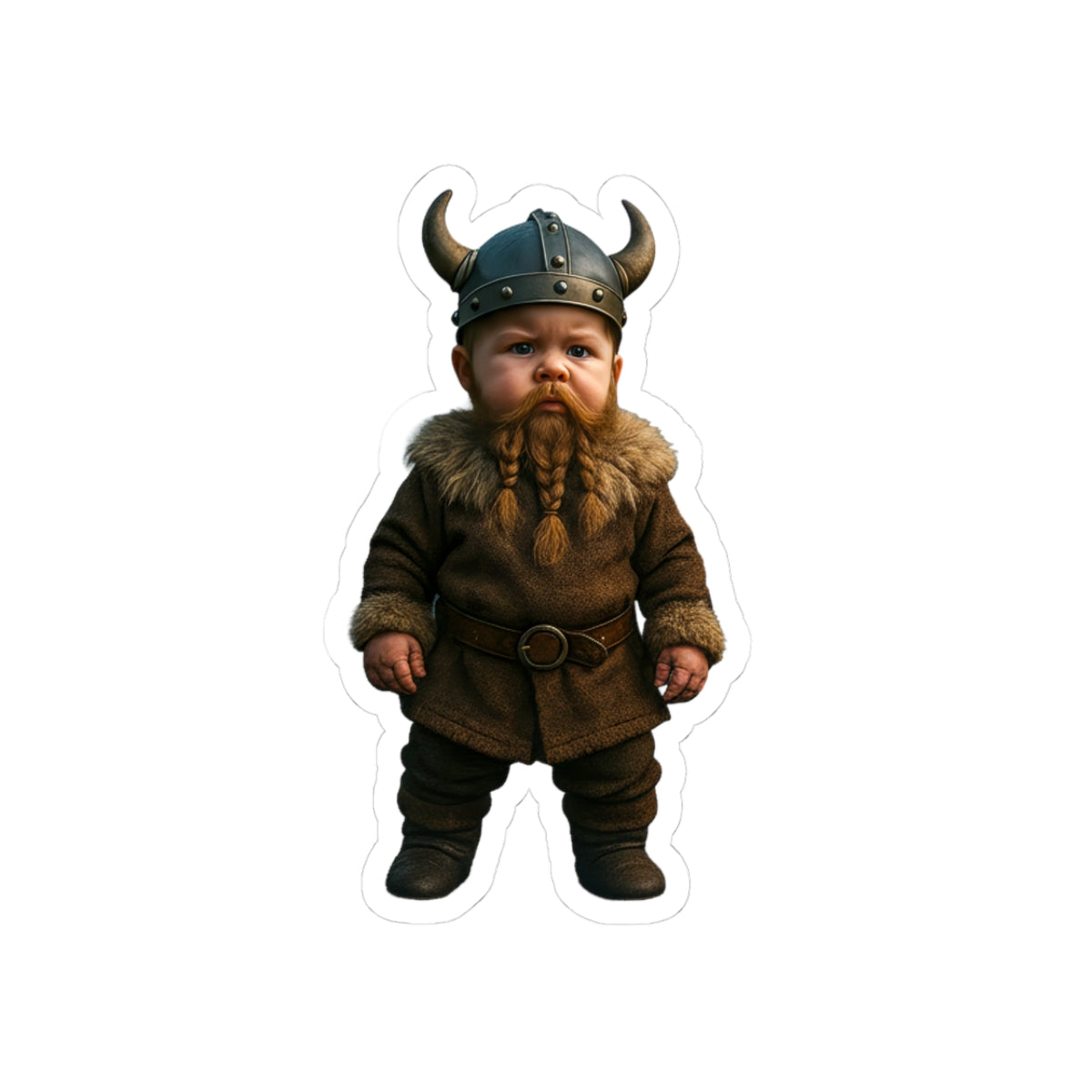 Sticker of War: Bearded Nordic Pagan Edition