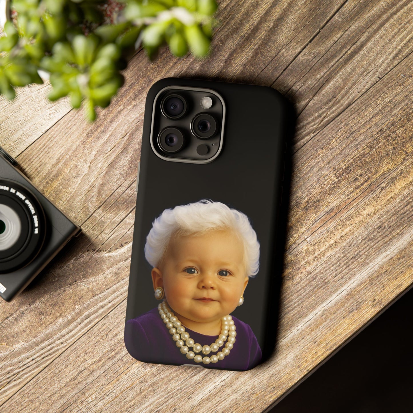 Call Me Old-Fashioned Phone Case - Barbara Bush