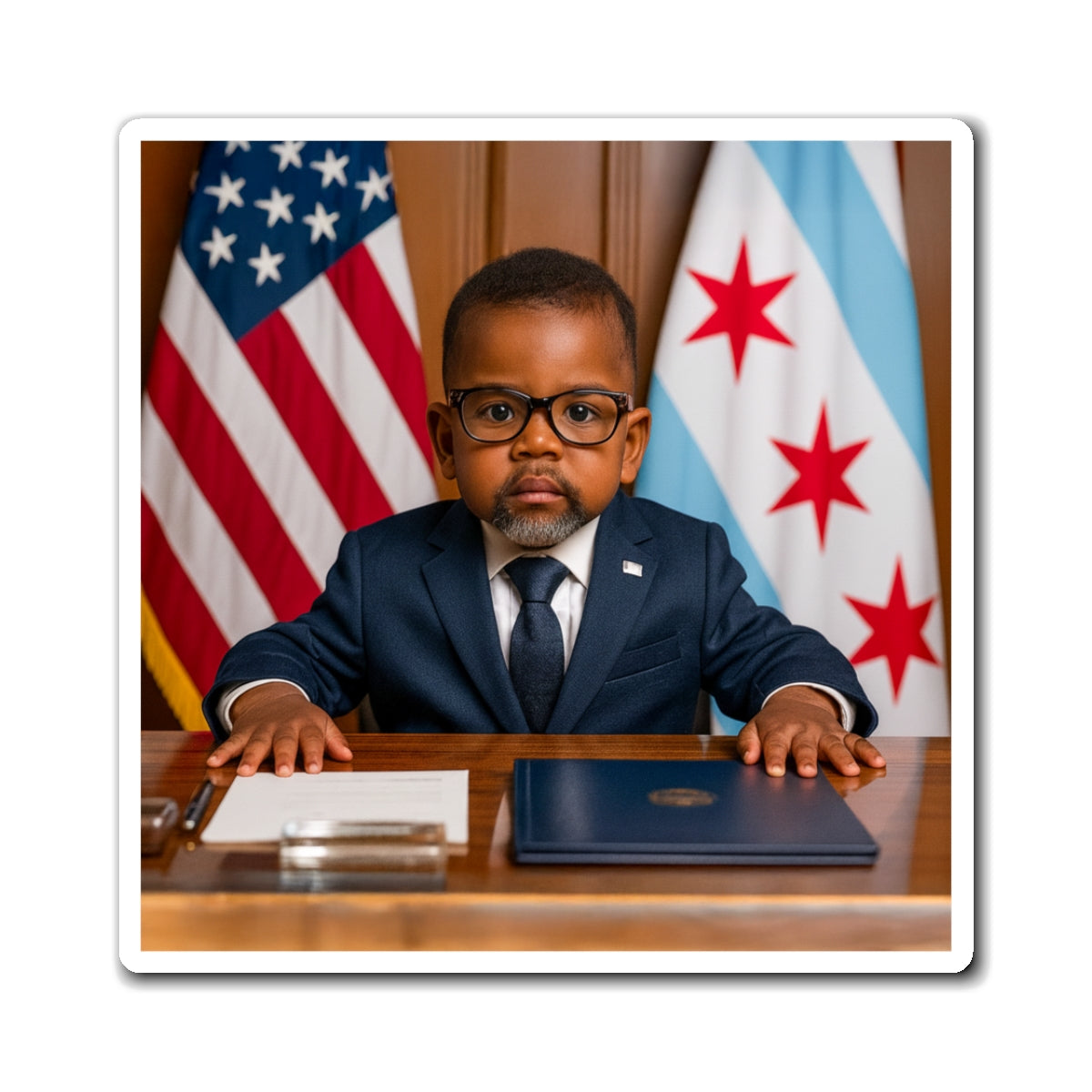 Cling to Hope (and the Fridge) Magnet - Mayor Brandon Johnson