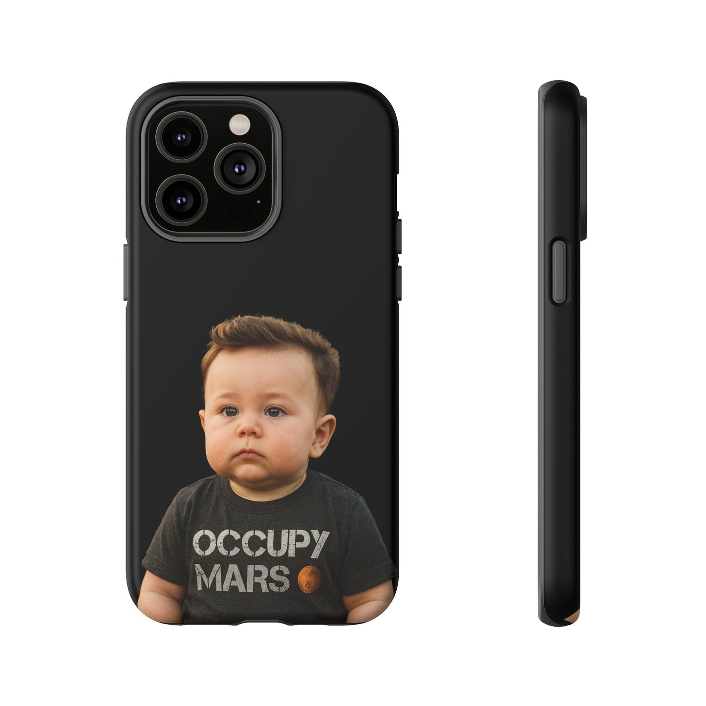 Pocket Payload: Dual-Layer Mars Readiness Phone Case - Elon Musk