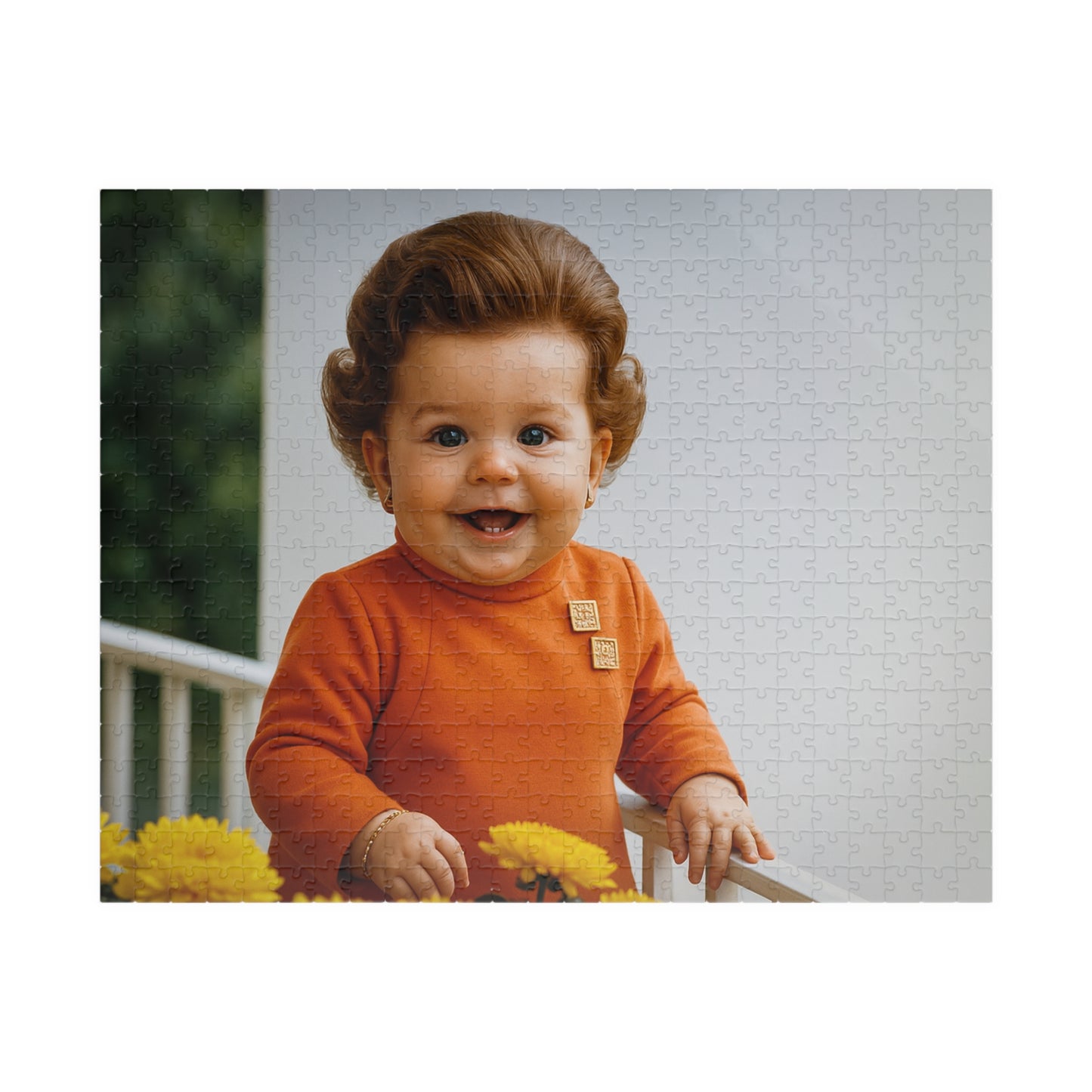 Candid Courage—Piece by Piece Puzzle (520 Pieces) - Elizabeth Bloomer (Betty) Ford