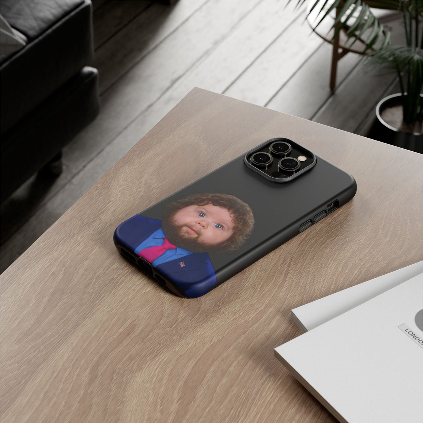Unholy Mullet That Defies Physics Phone Case - JD Vance