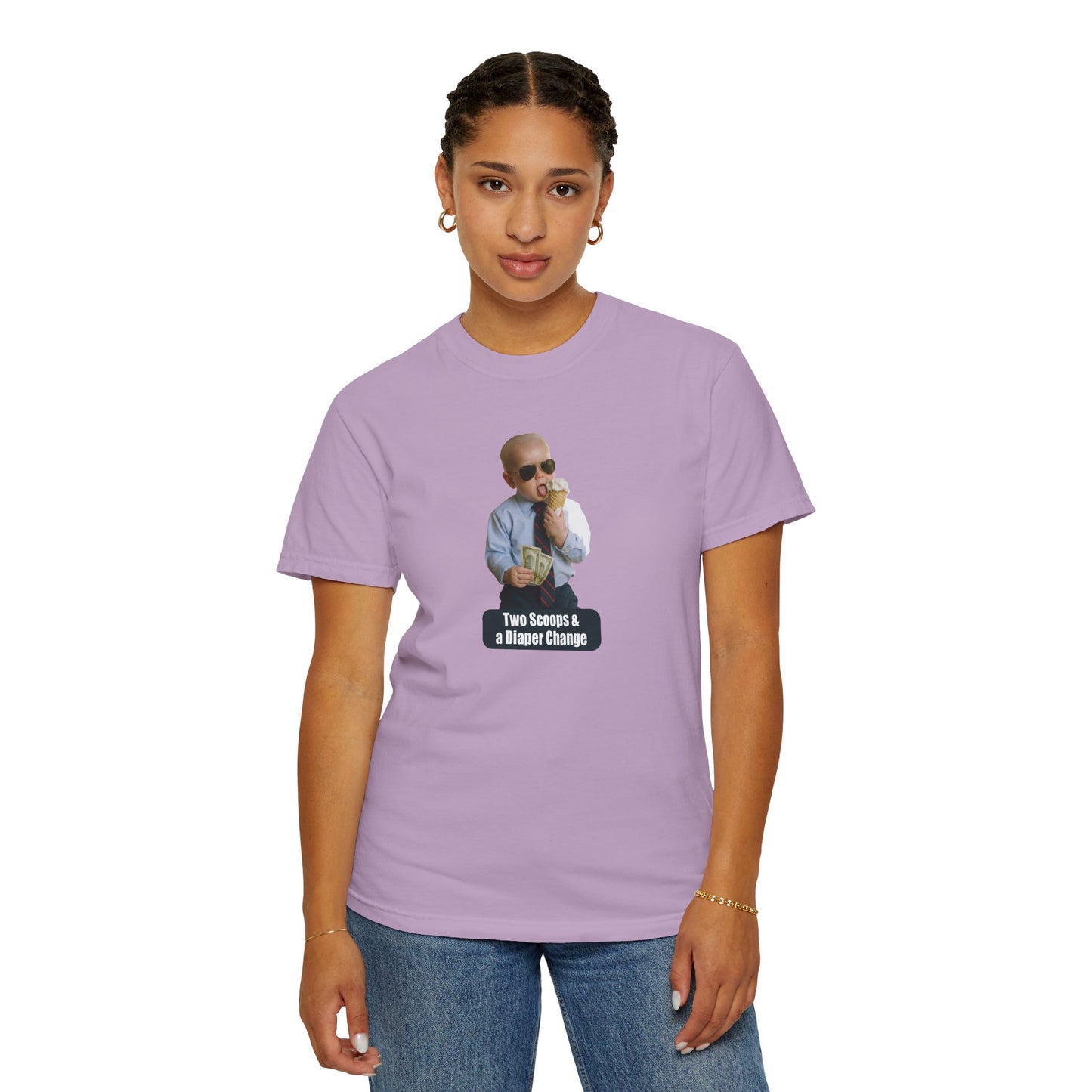 Two Scoops & a Diaper Change – Joe Biden Presidential Tee
