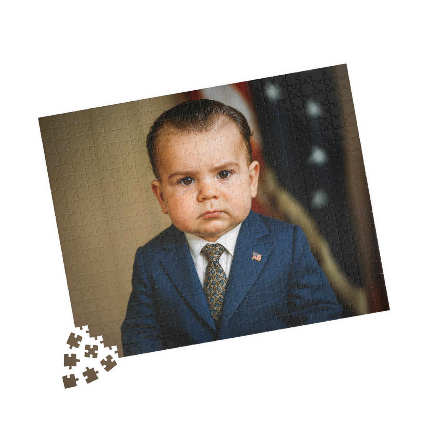 The Great Reconstruction Puzzle (520 Pieces) - Richard Nixon