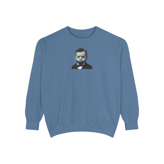 Cabinet-Level Cozy Crewneck Sweatshirt - Abraham Lincoln
