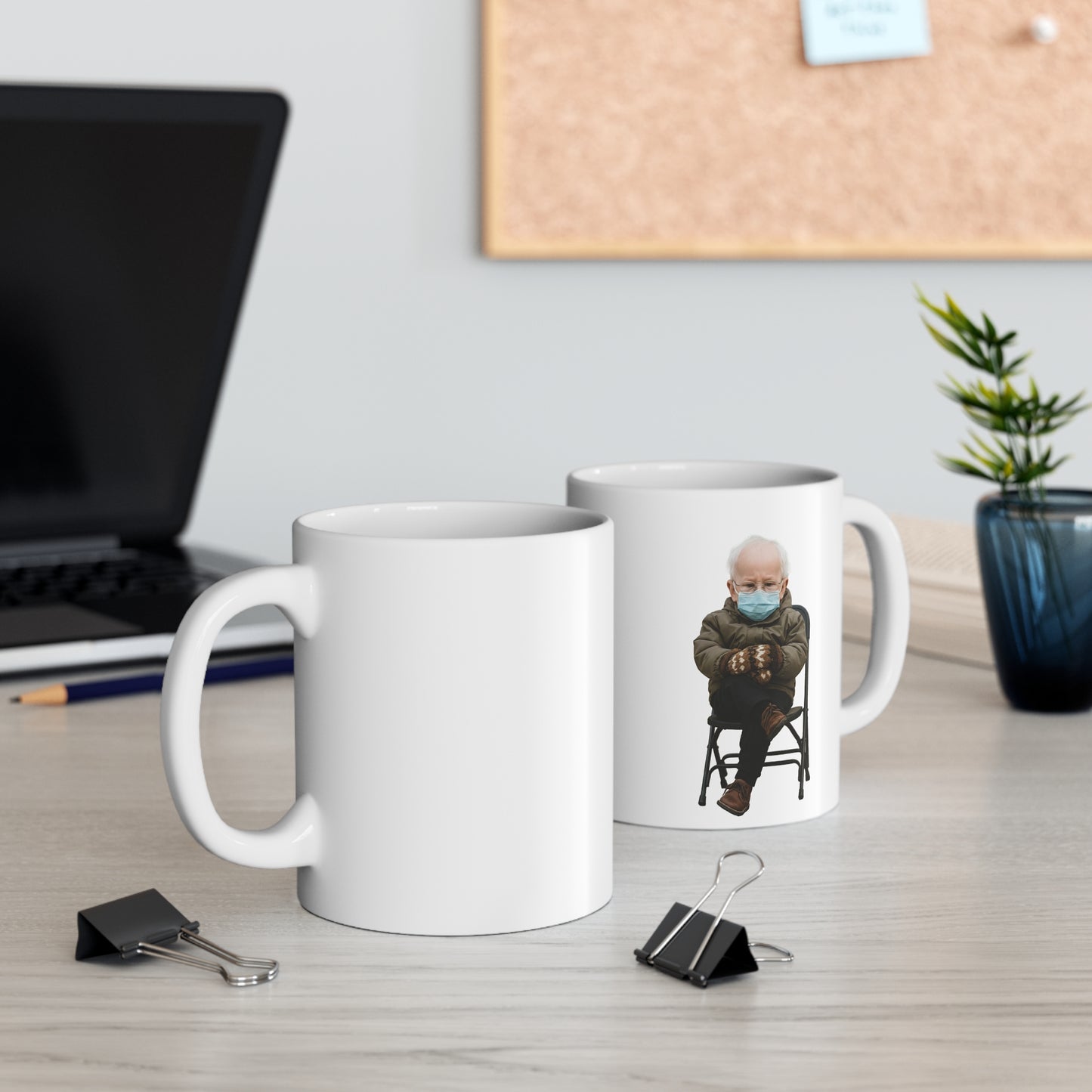 “Once Again, I Am Sitting” – Baby Bernie Mug