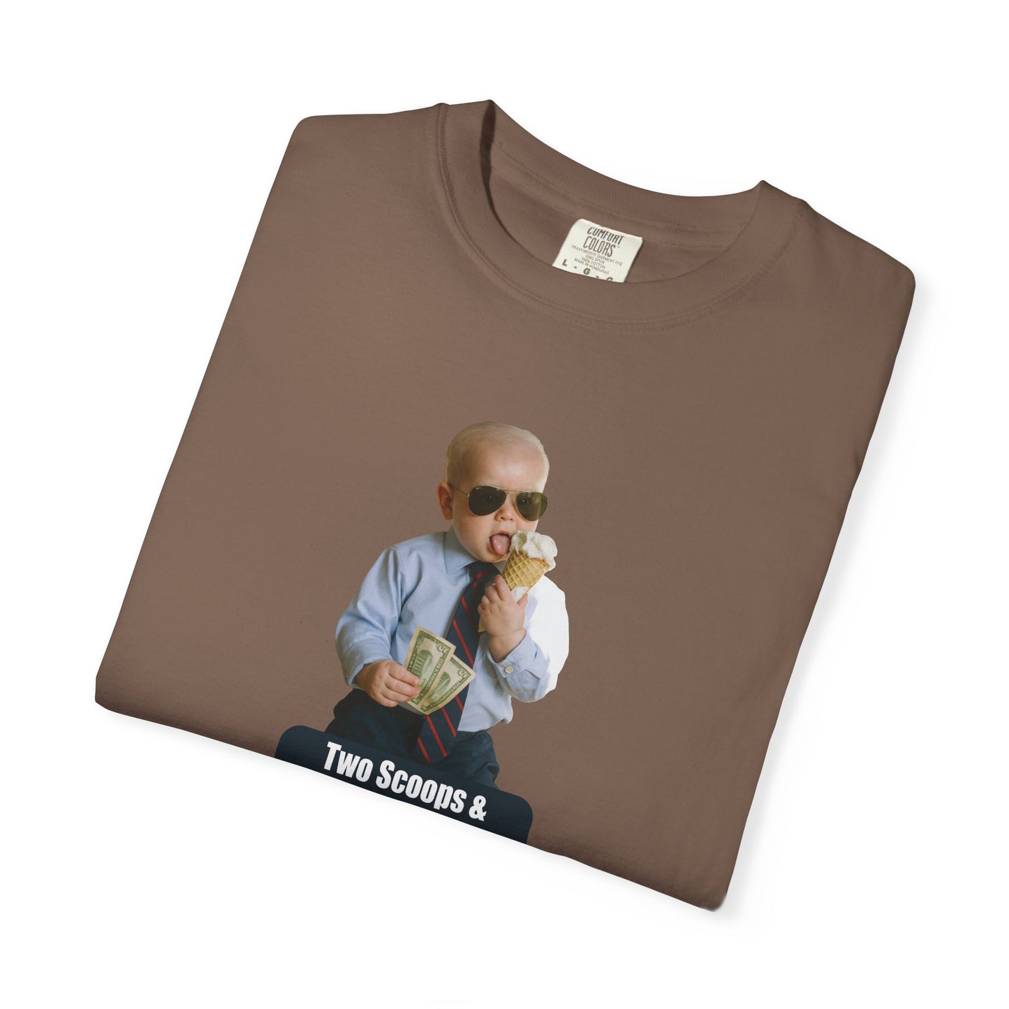 Two Scoops & a Diaper Change – Joe Biden Presidential Tee