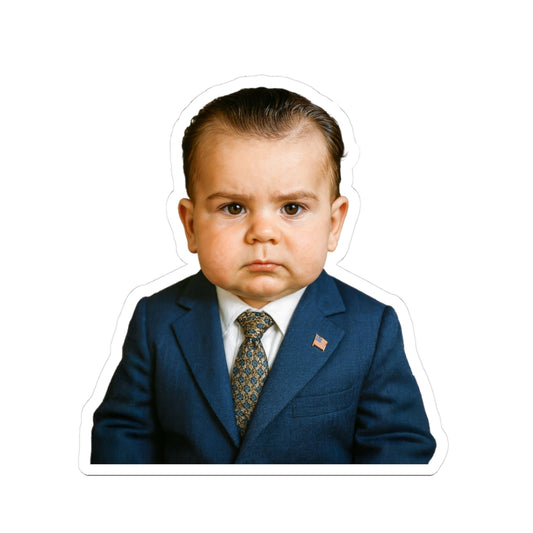 Trust, But Tape It Sticker - Richard Nixon