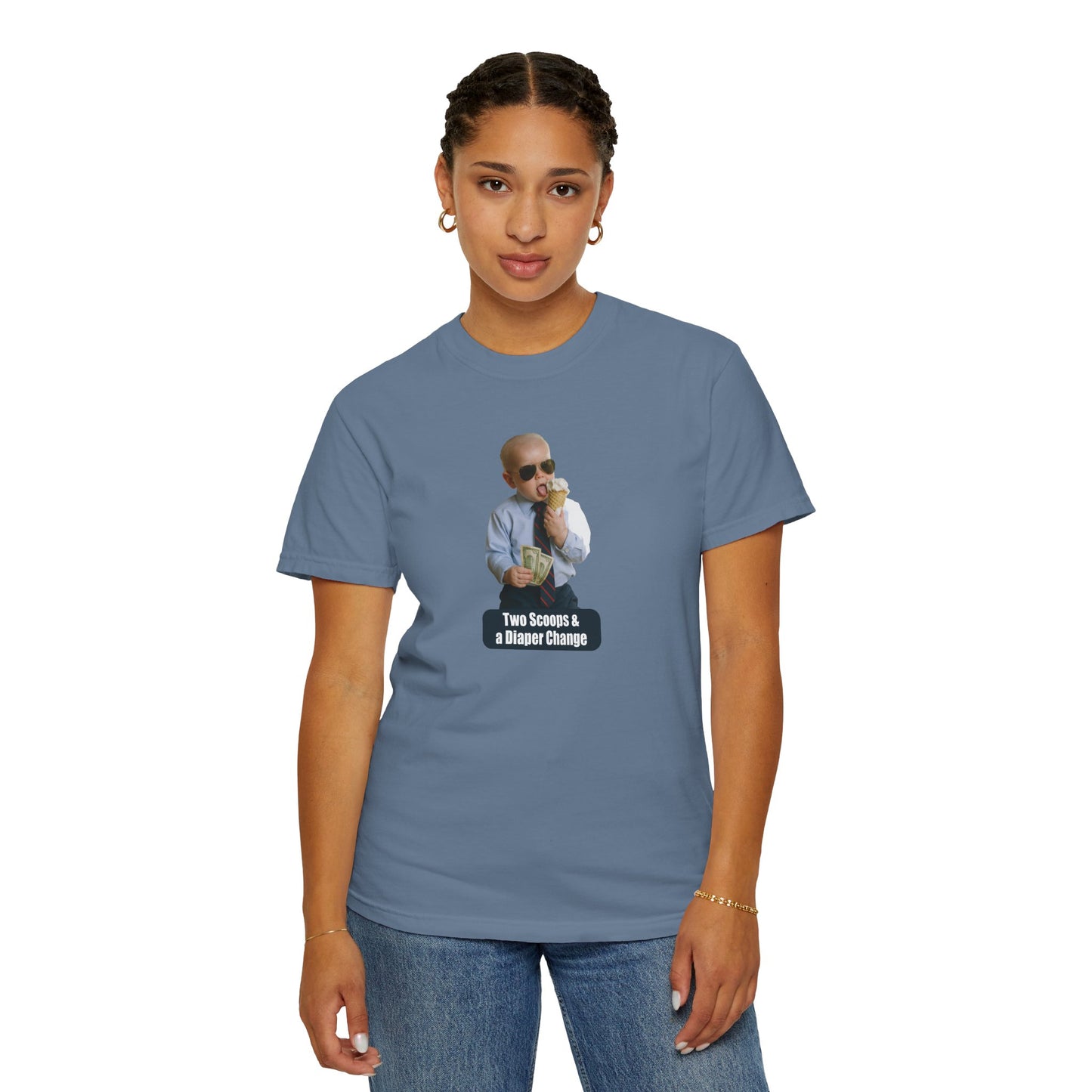 Two Scoops & a Diaper Change – Joe Biden Presidential Tee