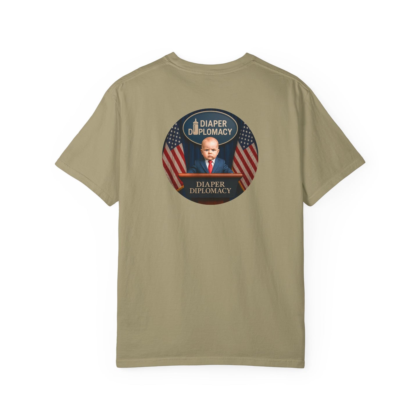 Diaper Diplomacy — Podium Baby Tee